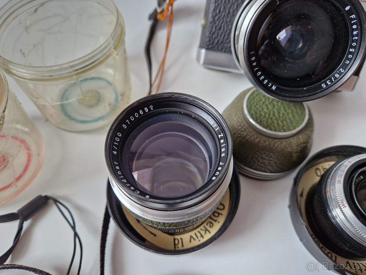 Starý fotoaparát Werra Werramatic + 3x objektiv - 2