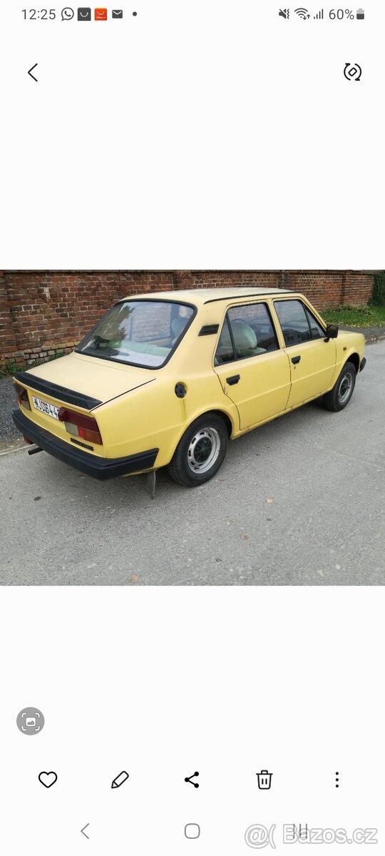 Škoda 120 L - Prodám, VYMĚNÍM, 1987 - 2