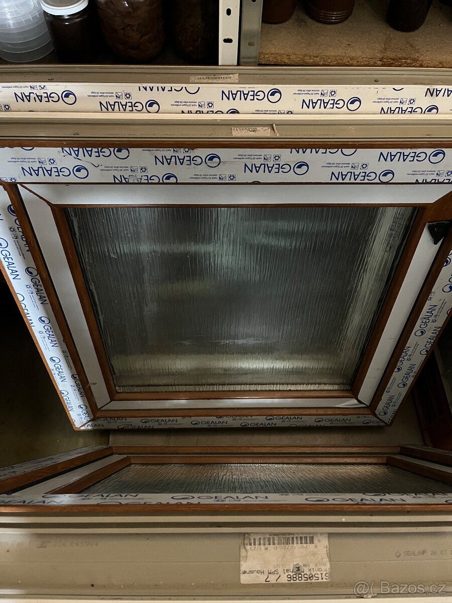 Plastová okna nová 3ks 70x70 - 2