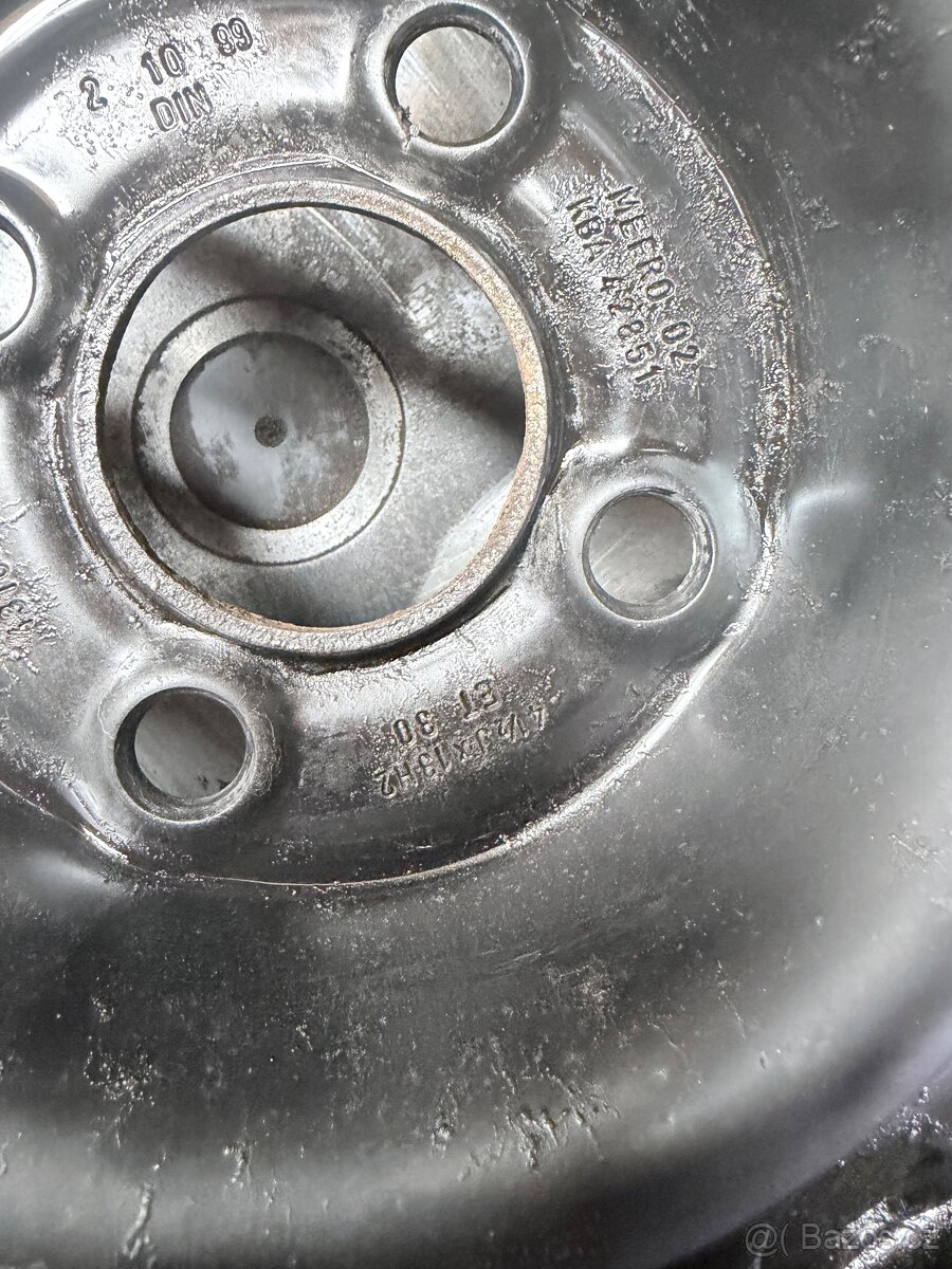 2x disk Mefro přívěsný vozik - 2