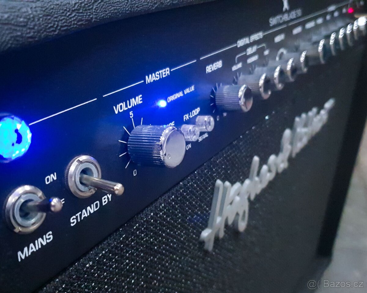 H&K Switchblade 50 celolampové kytarové kombo - 2