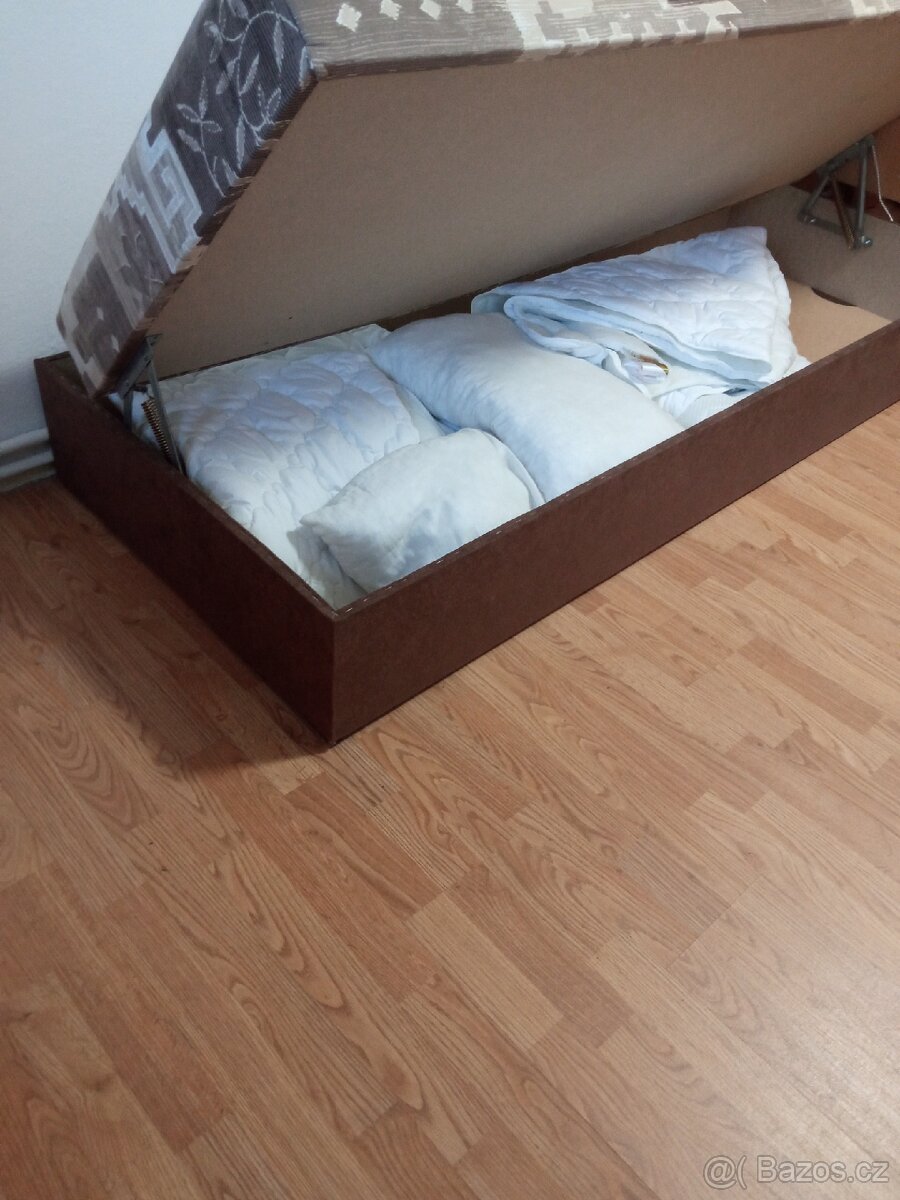 Postel s uložnym prostorem 80/200 - 2