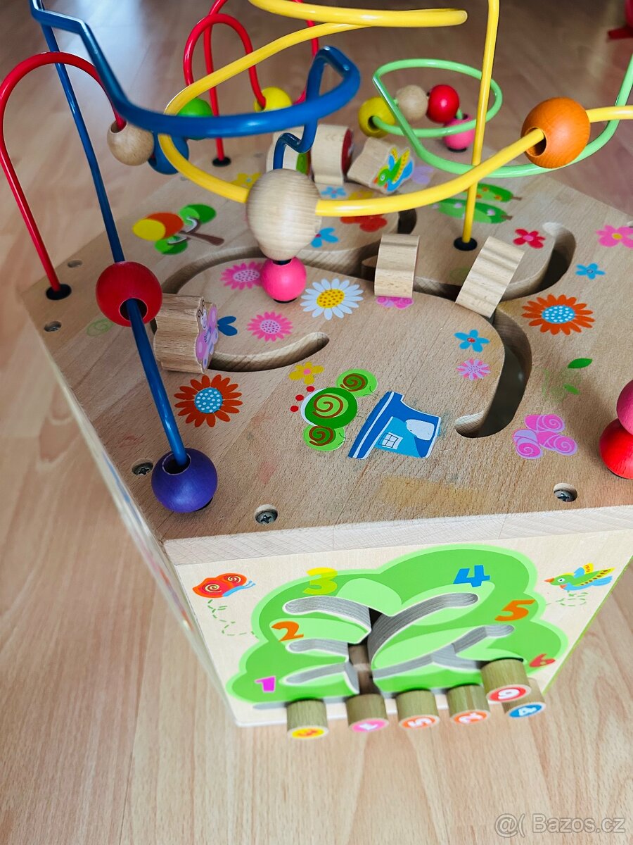Dřevěné hrací centrum pro motoriku - 2