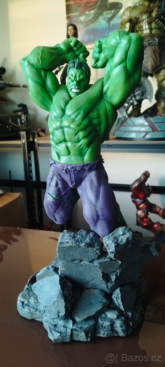 Hulk soška Marvel Dimond select no Sideshow - 2