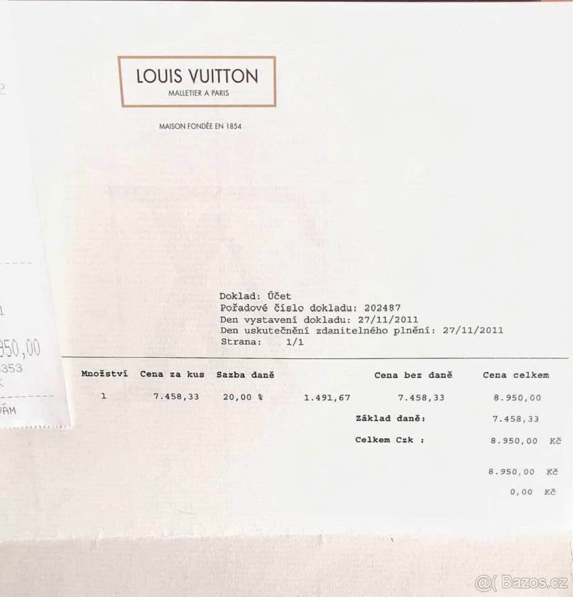 Nový komplet šal Louis Vuitton - 2