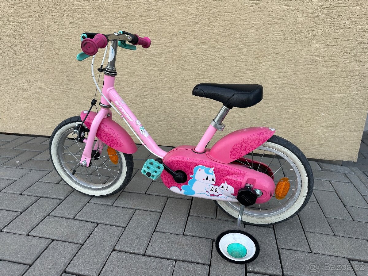 BTWIN dětské kolo dívčí 14” - 2