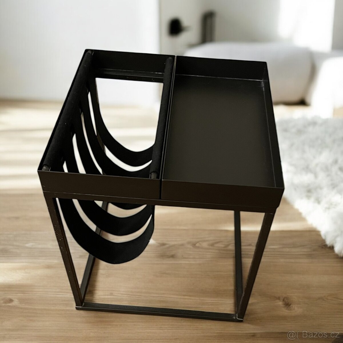 Designový konferenční stolek – černý - 2