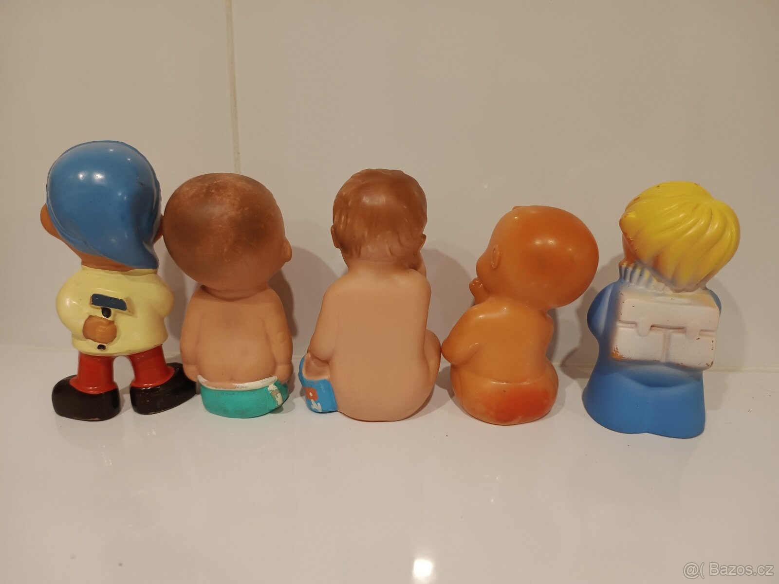 Pískací panenky, gumové hračky - 2