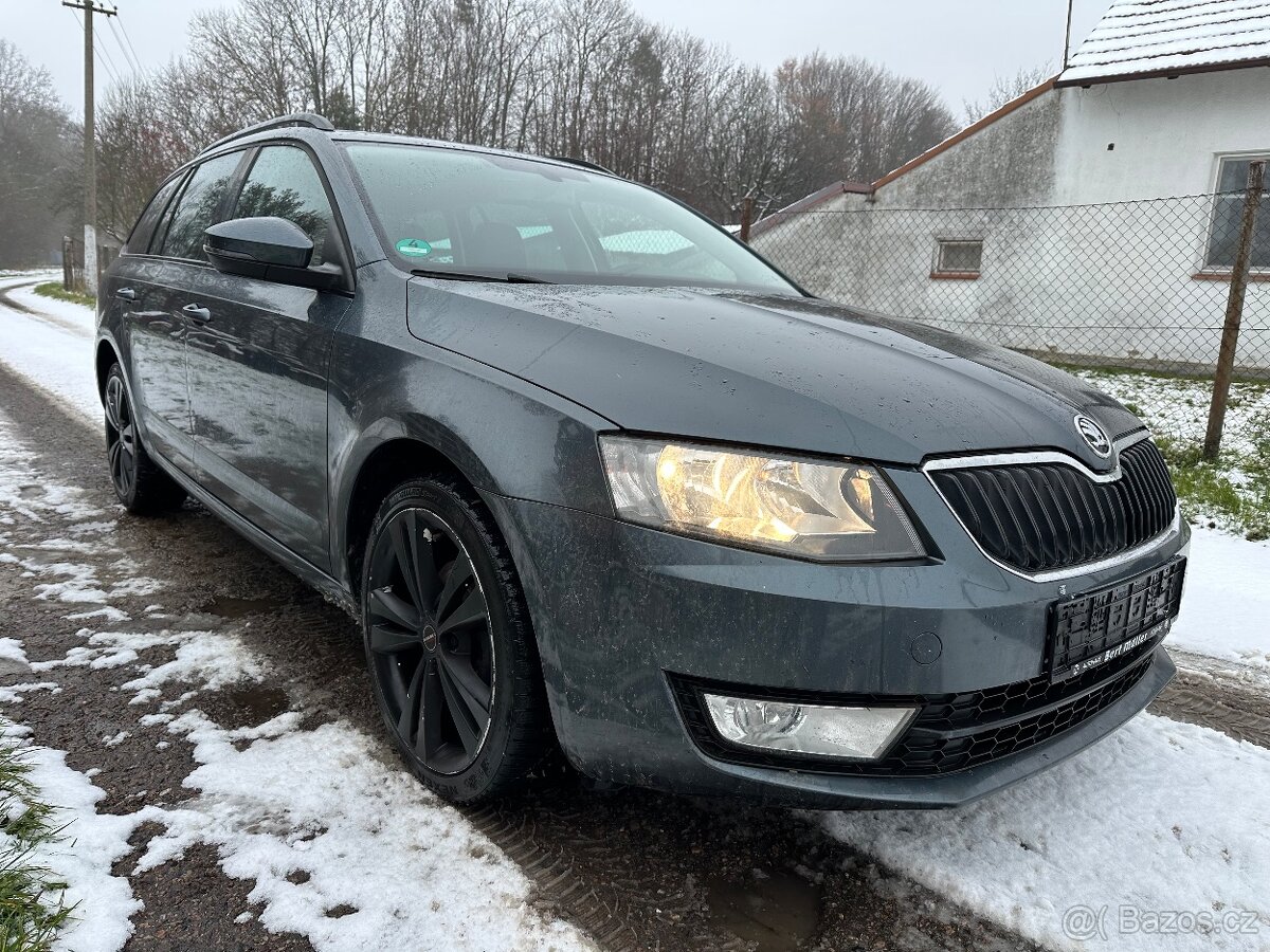 ŠKODA OCTAVIA 3 manuál benzín elegance model 2015 - 2