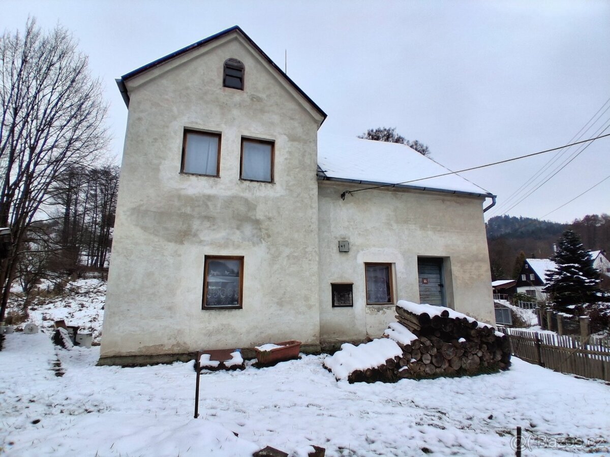 Prodej rodinného domu v Kunraticích u České Kamenice. - 2