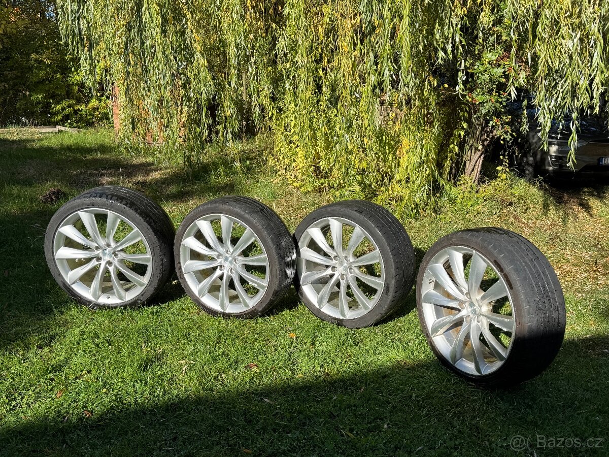 Prodám 4 x 22” Tesla Model X Turbine - 2