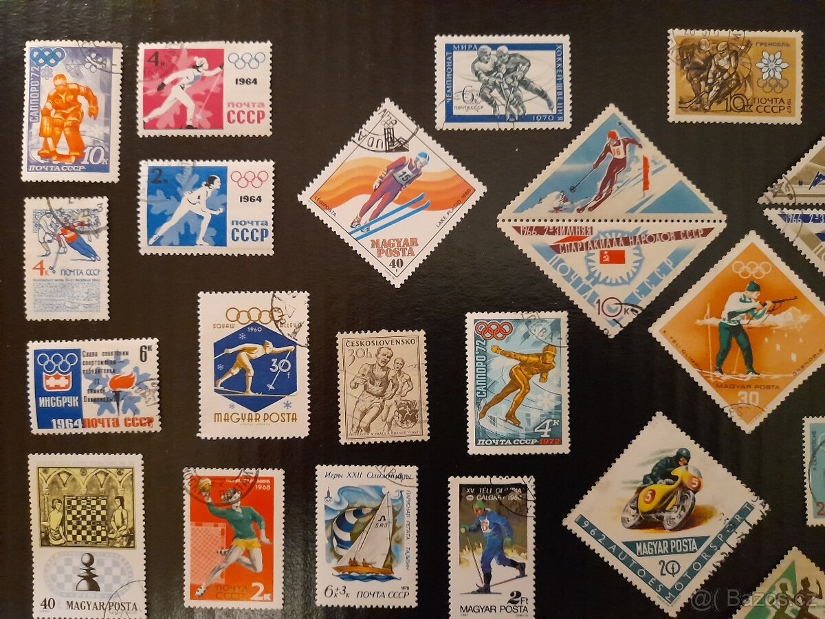 poštovní známky / SPORT č.1 50ks - 2