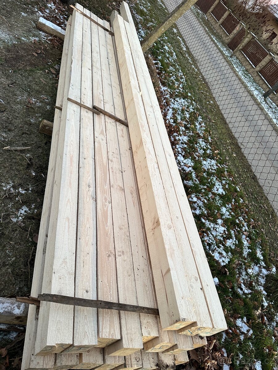 Smrkové trámy - 2