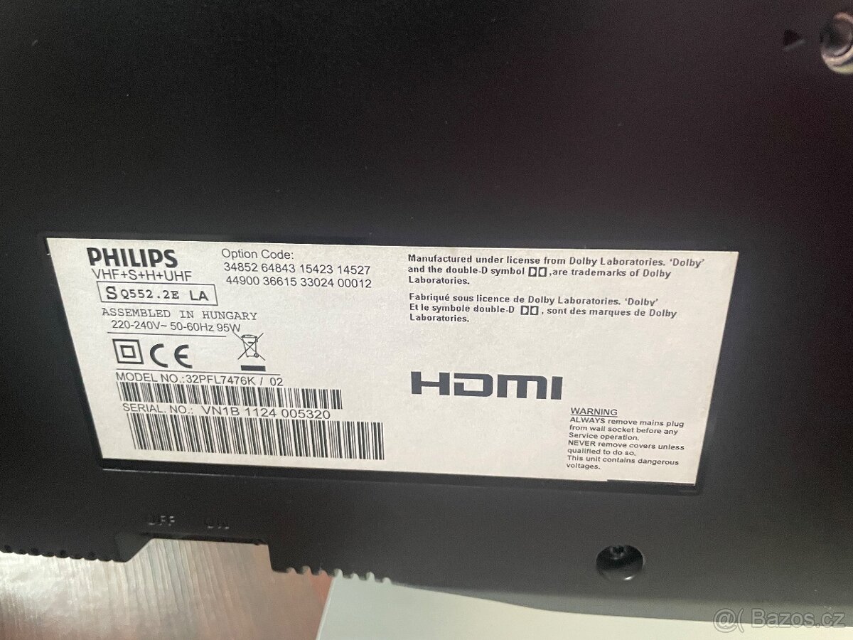 Prodám menší televizi - 2