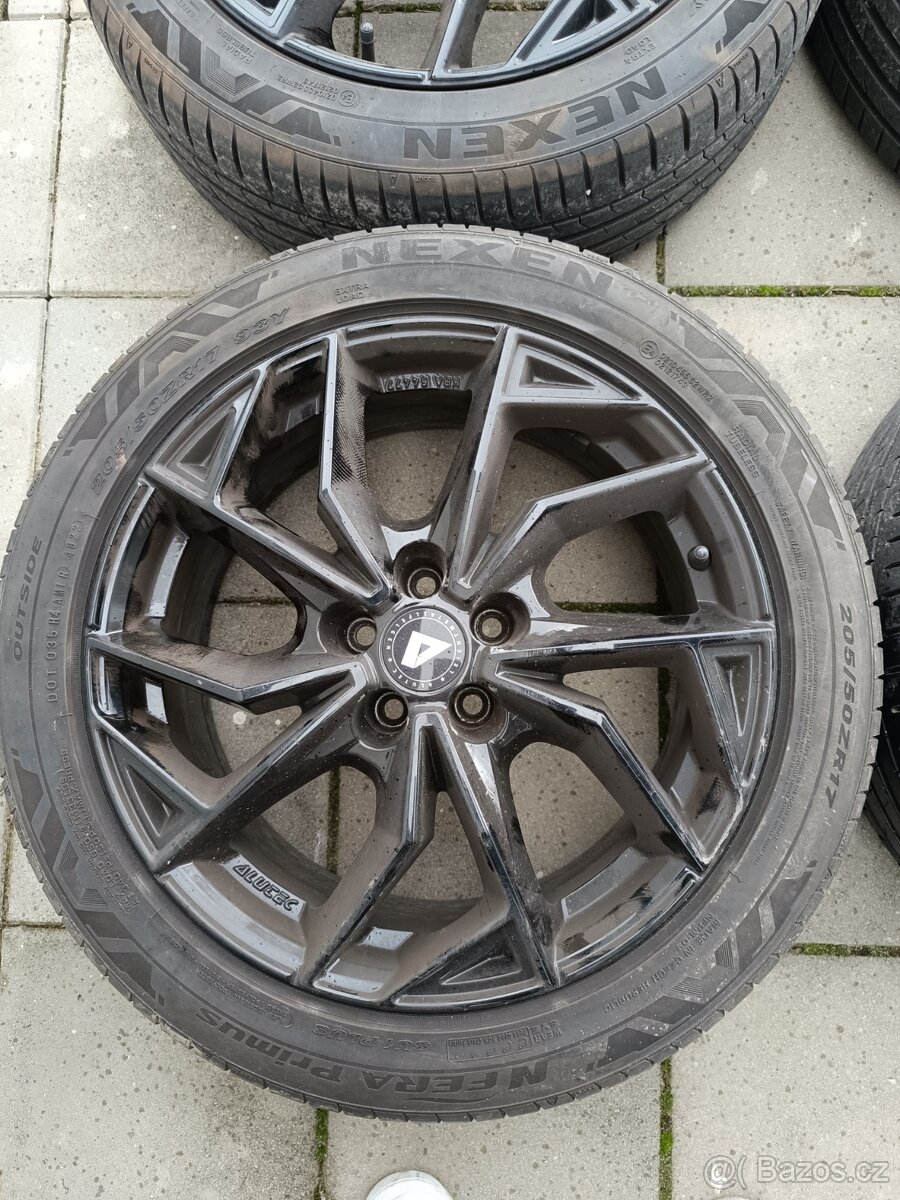 ALU kola Alutec 7x17 ET38 5x100 - 2