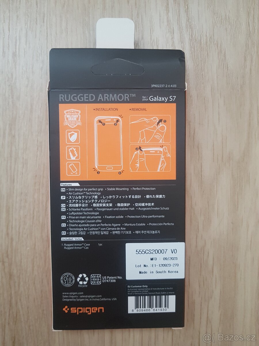 Prodám pouzdro Spigen pro Samsung Galaxy S7 - 2