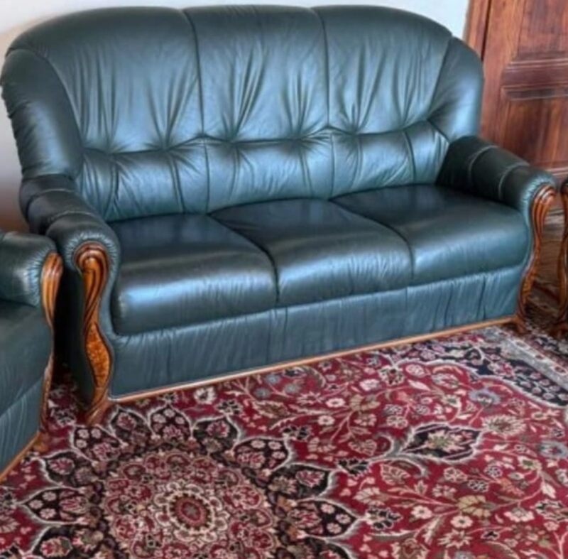 Luxusní italská kožená sedačka, 4094 - 2