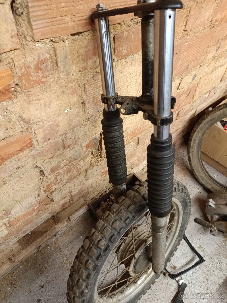 Přední vidlice simson. - 2