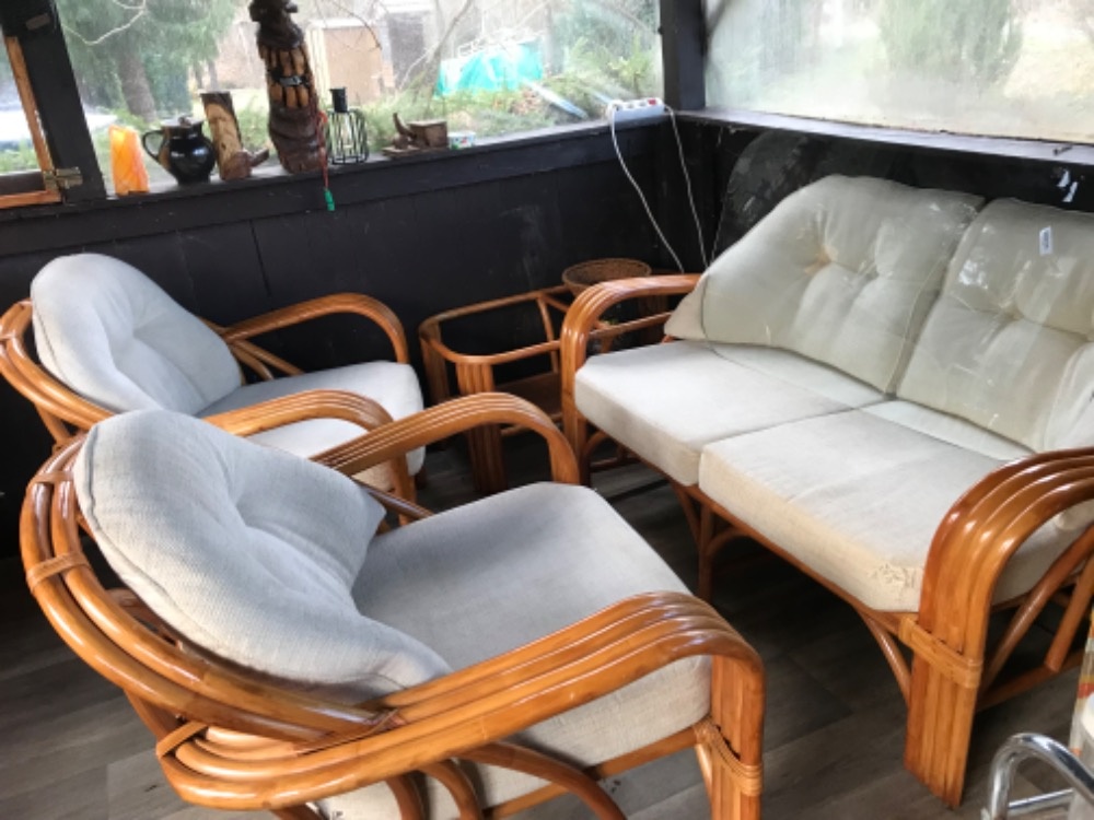 Ratanová sedací souprava - 2