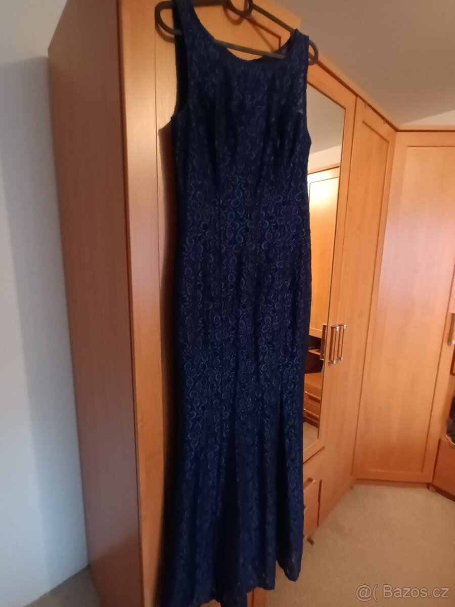 Dlouhé společenské šaty vel.38-40 - 2