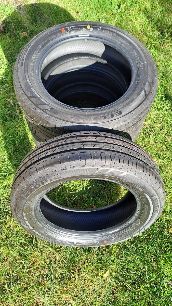 4x pneumatiky Bridgestone ECOPIA EP150 165/65 R14 - 2