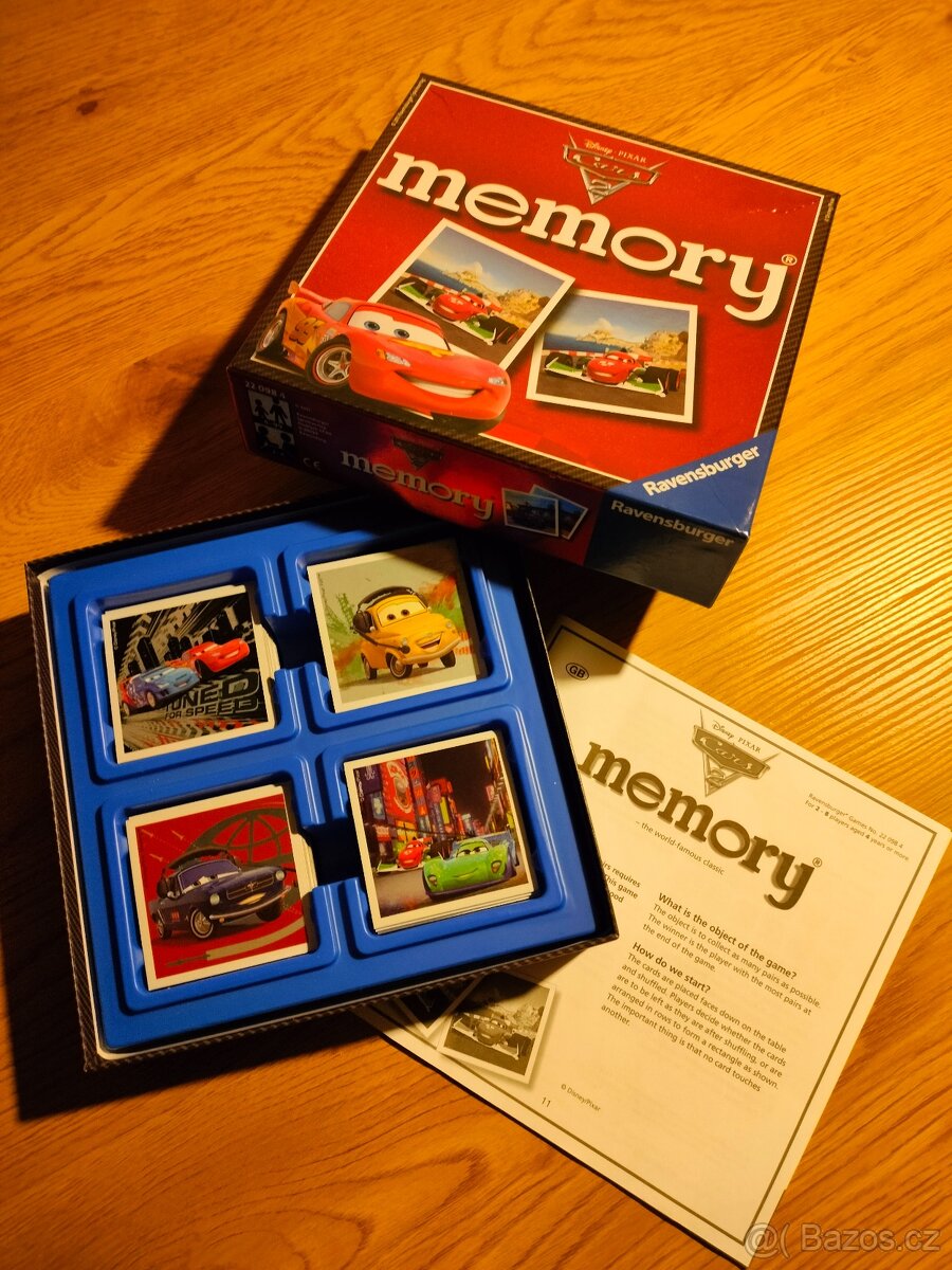 Stolní hra Memory "Auta" (pexeso)od Ravensburger - 2