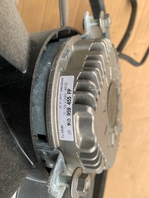 Ventilátor dochlazování OCTAVIA II SUPERB II 1K0 959 455 FP - 2