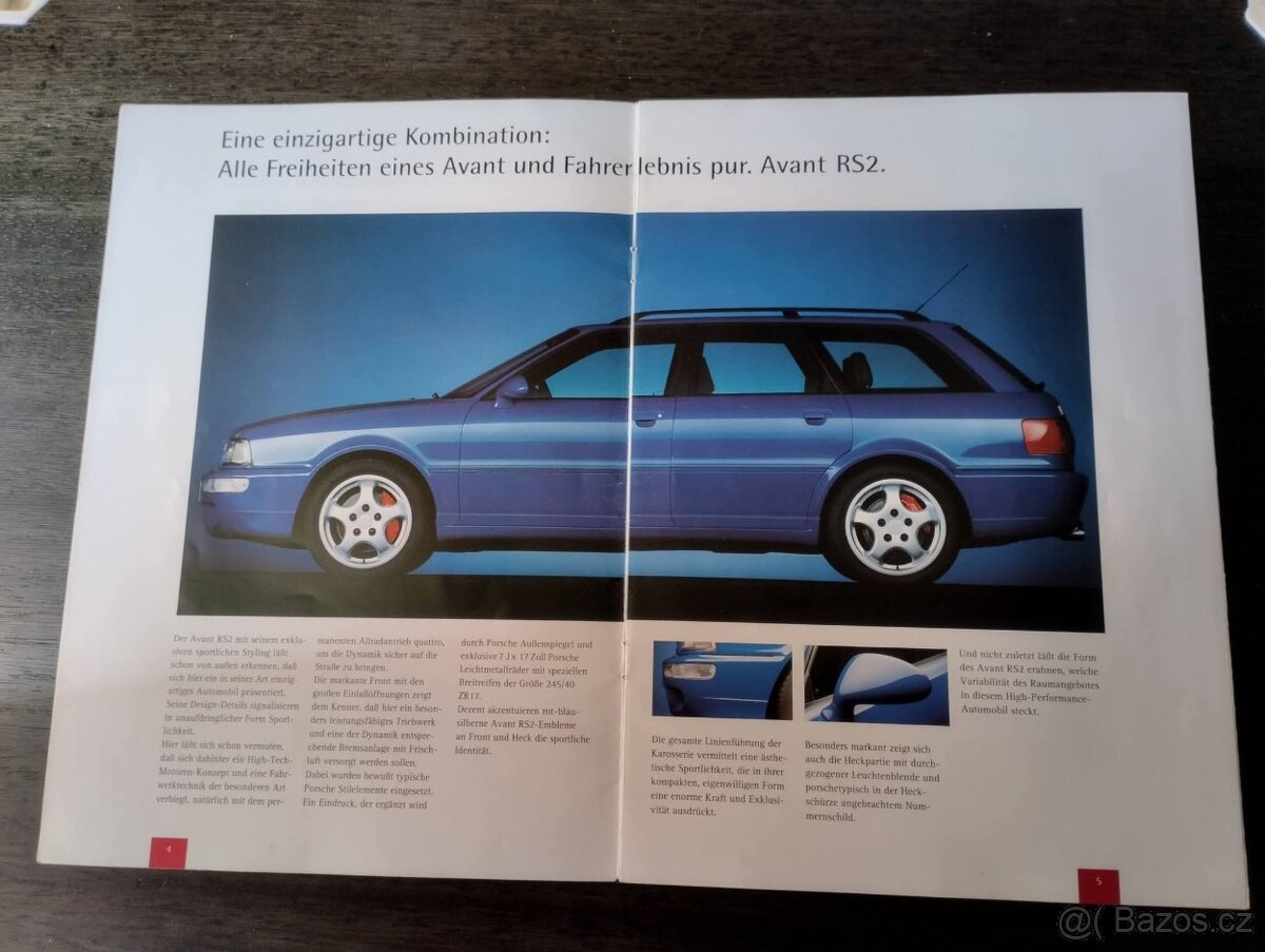 Audi RS2 Avant prospekt - 2