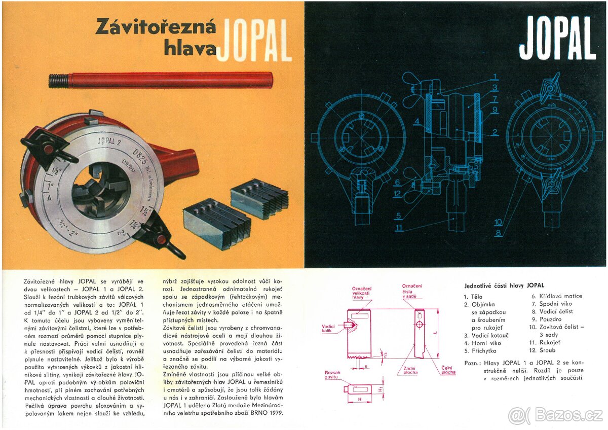 Prodám závitořeznou hlavu - 2