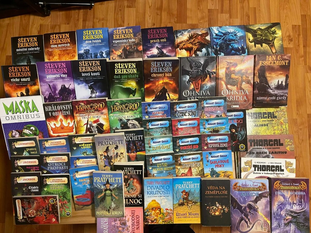 Vetřelci,Zaklínač,Diablo,Smrtící žár,Malaz,Thorgal,gamebook - 2