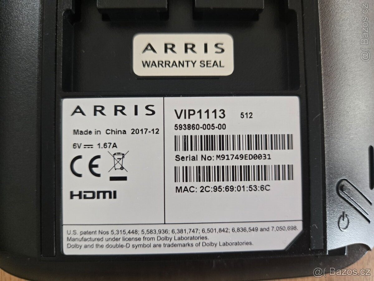 Settop box Arris VIP1113 - 2