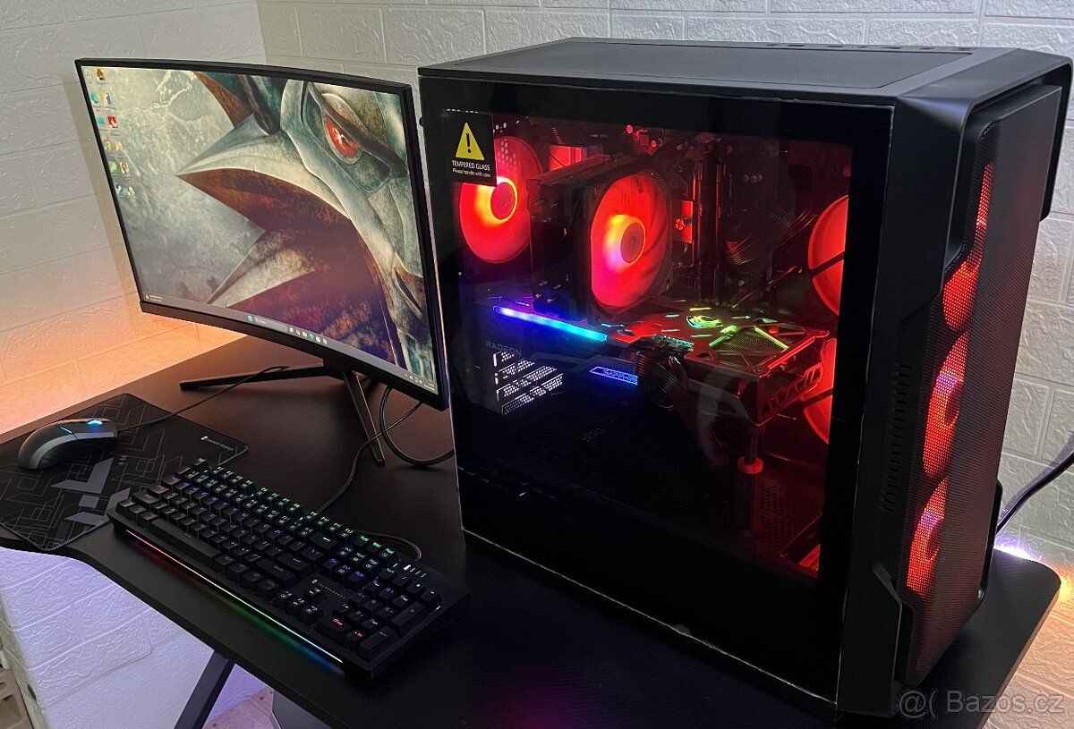 Herní Počítač|Ryzen 5|RX6700XT 12GB|ZÁRUKA|SERVIS| - 2