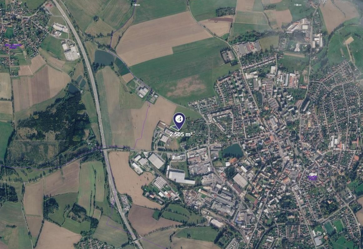 Prodej podílu 1/3 pole 835 m², Humpolec - 2