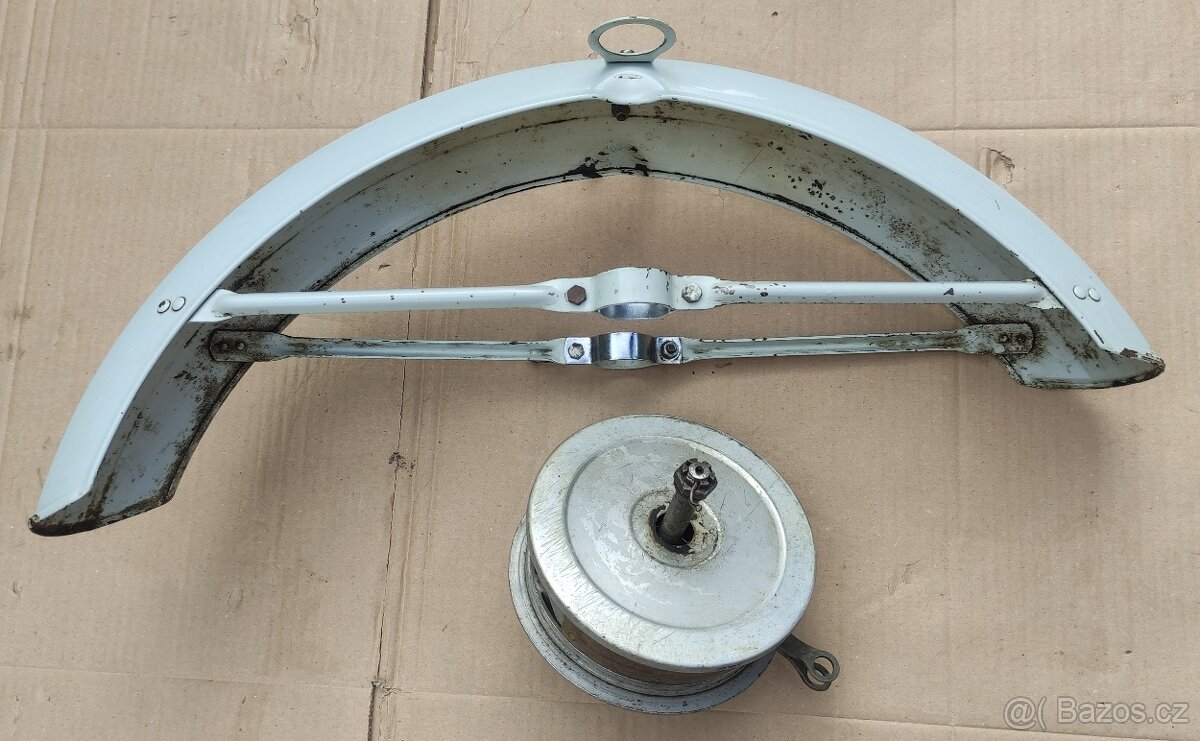 Jawa 350/634 - blatníky dvouklíč - 2