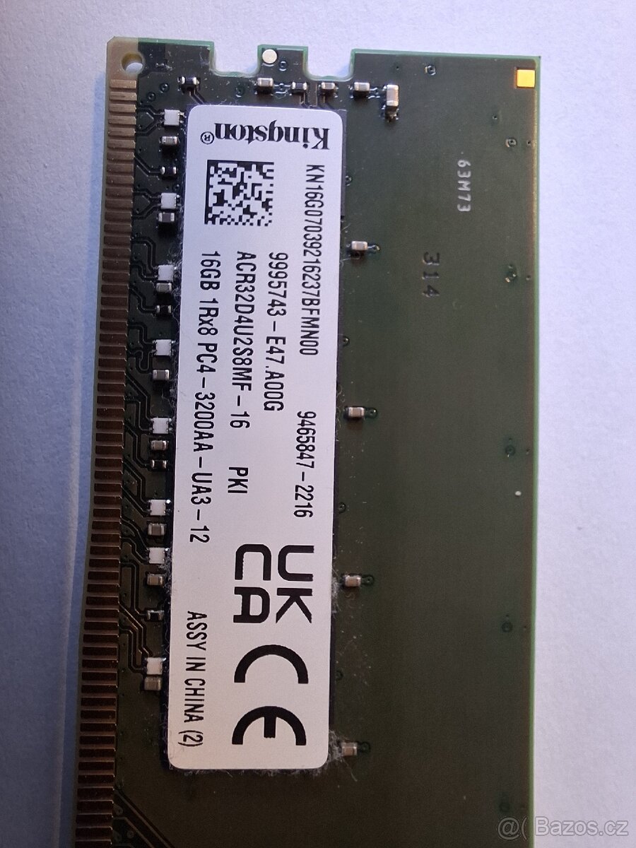DDR4 Kingston 16GB 3200AA - 2