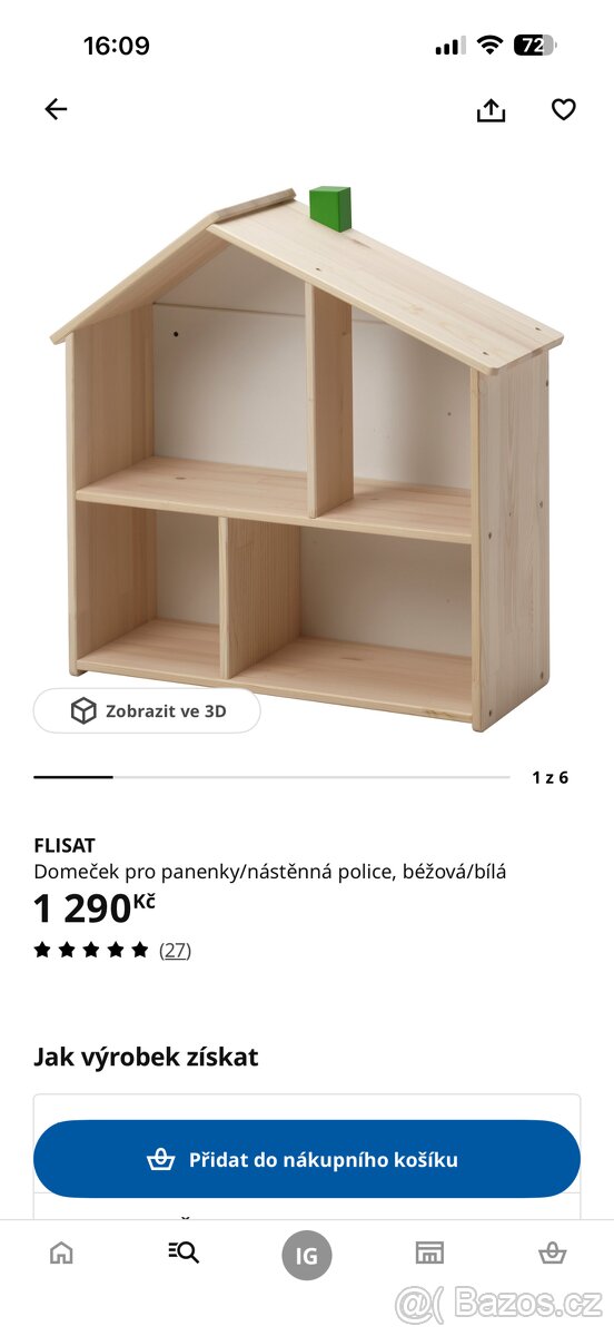 Police - domeček - Ikea - 2