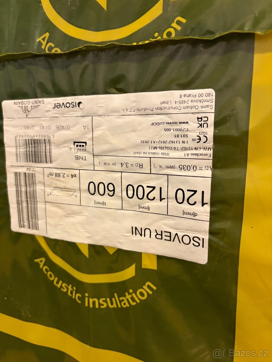 Prodam isover uni 120mm - 2