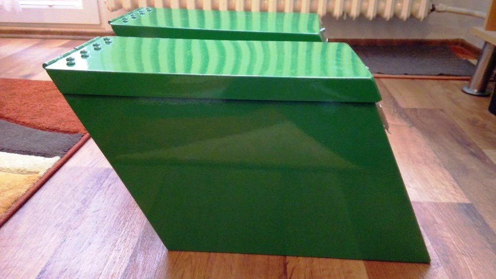 Plechové bedny/boxy na traktor nebo bagr... - 2