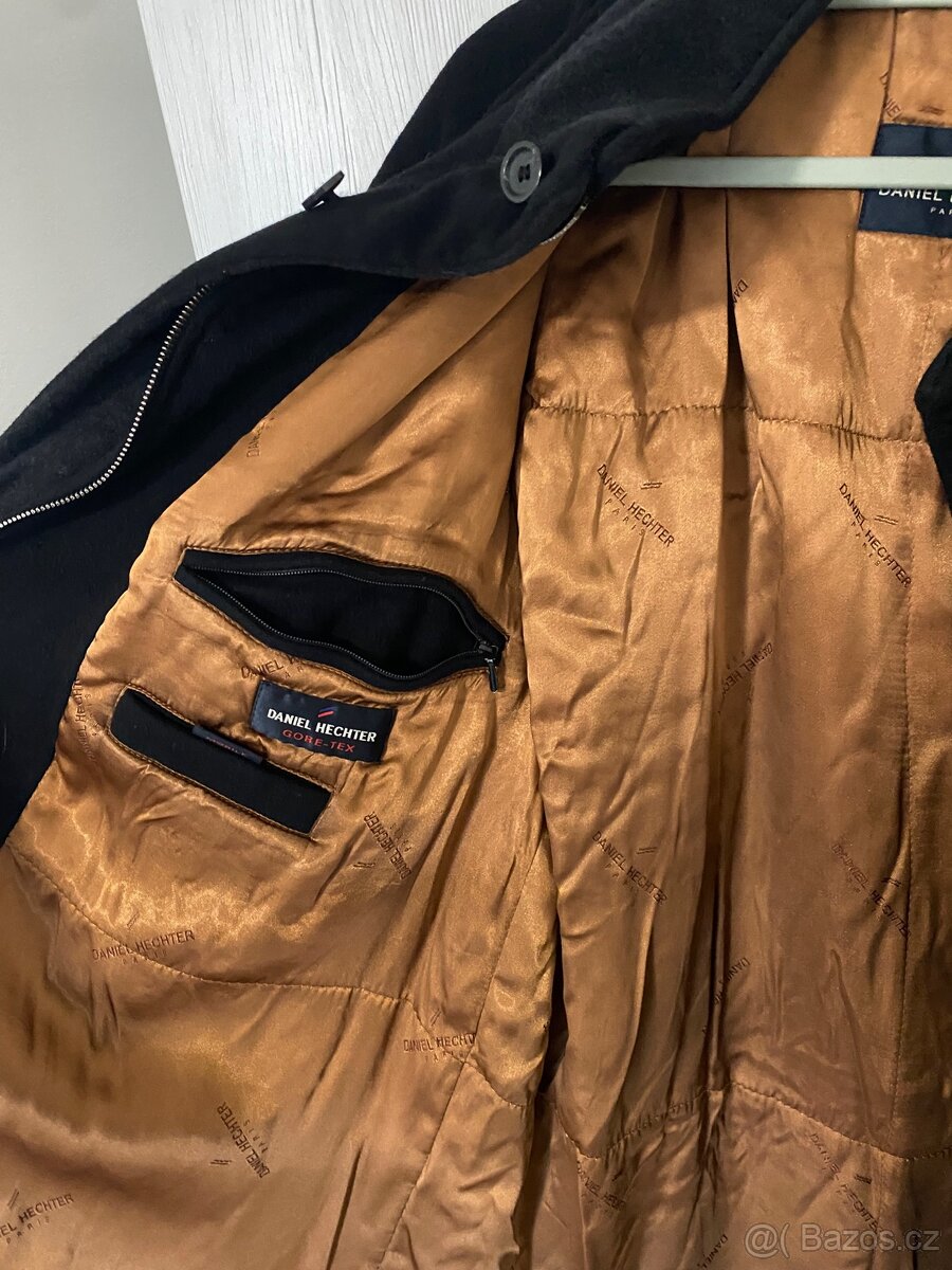 Luxusní kabát Daniel Hechter Paris – vlna a kašmír, top stav - 2