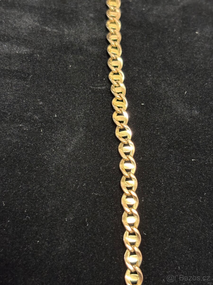 Pánský náramek zlato masivní 3,23 g 14. Kt - 2