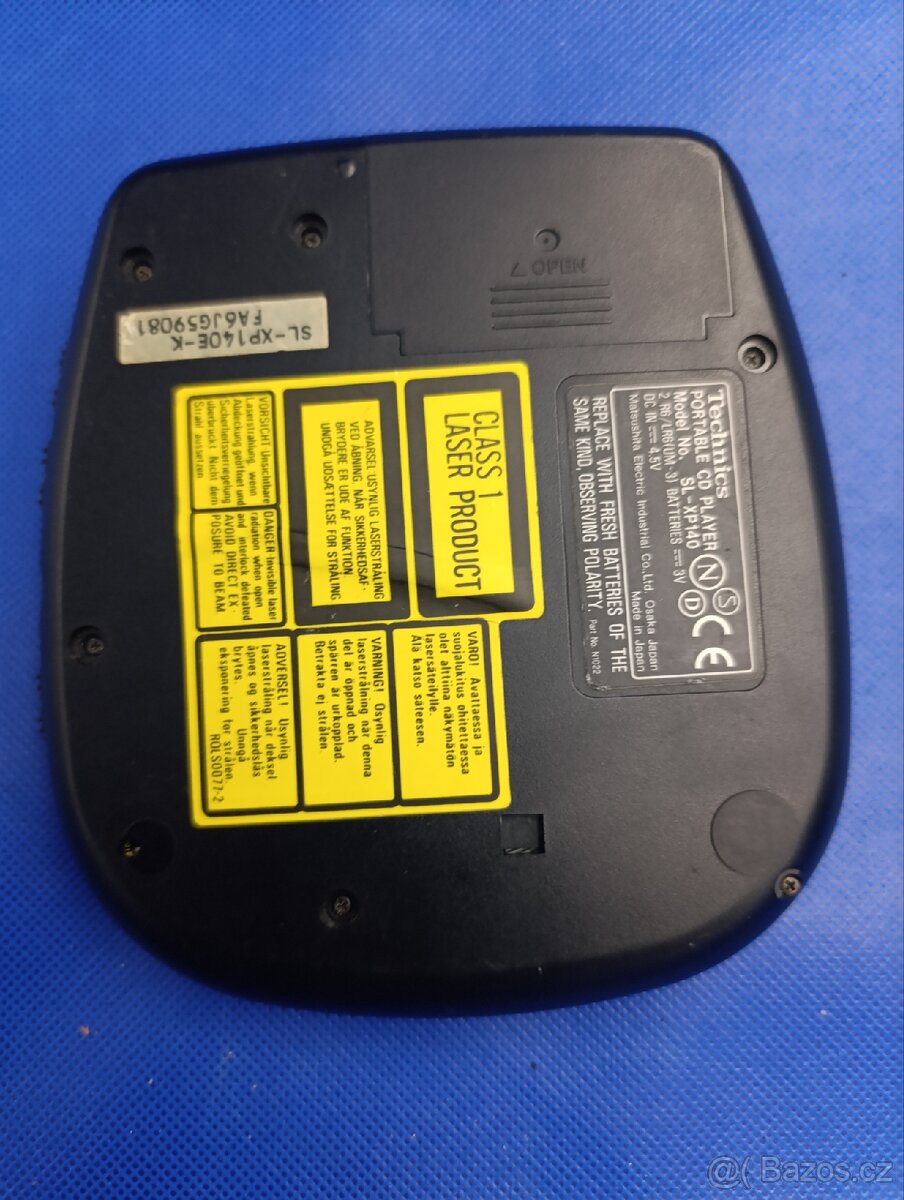 Discman CD přehrávač Technics SL-XP140 - 2