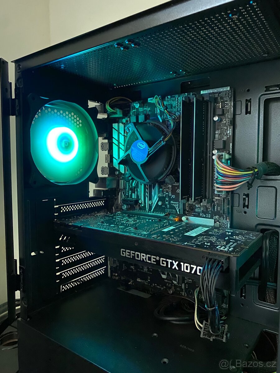 🔥LEVNÝ HERNÍ PC – GTX 1070 8GB | 16GB RAM | RGB 🔥 - 2