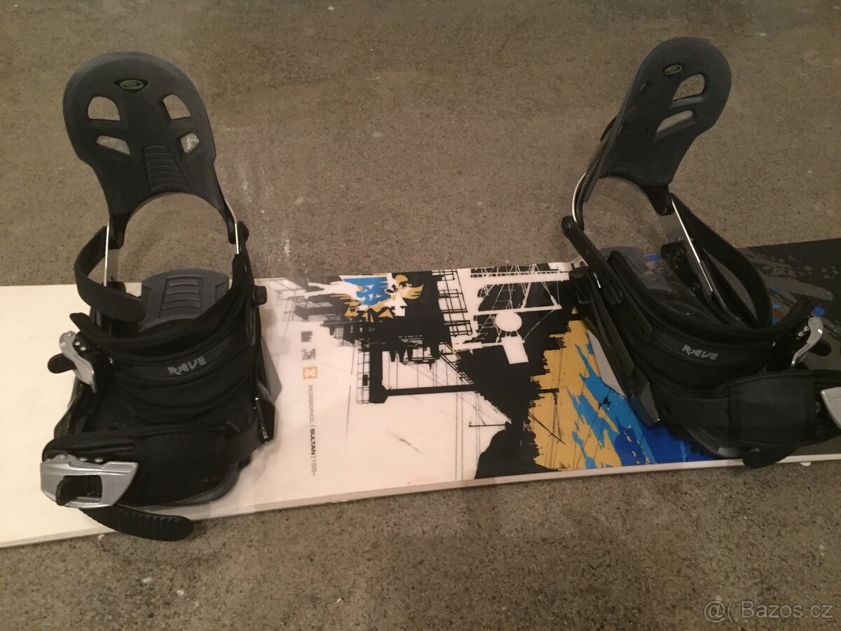 Snowboard v kompletu - 2