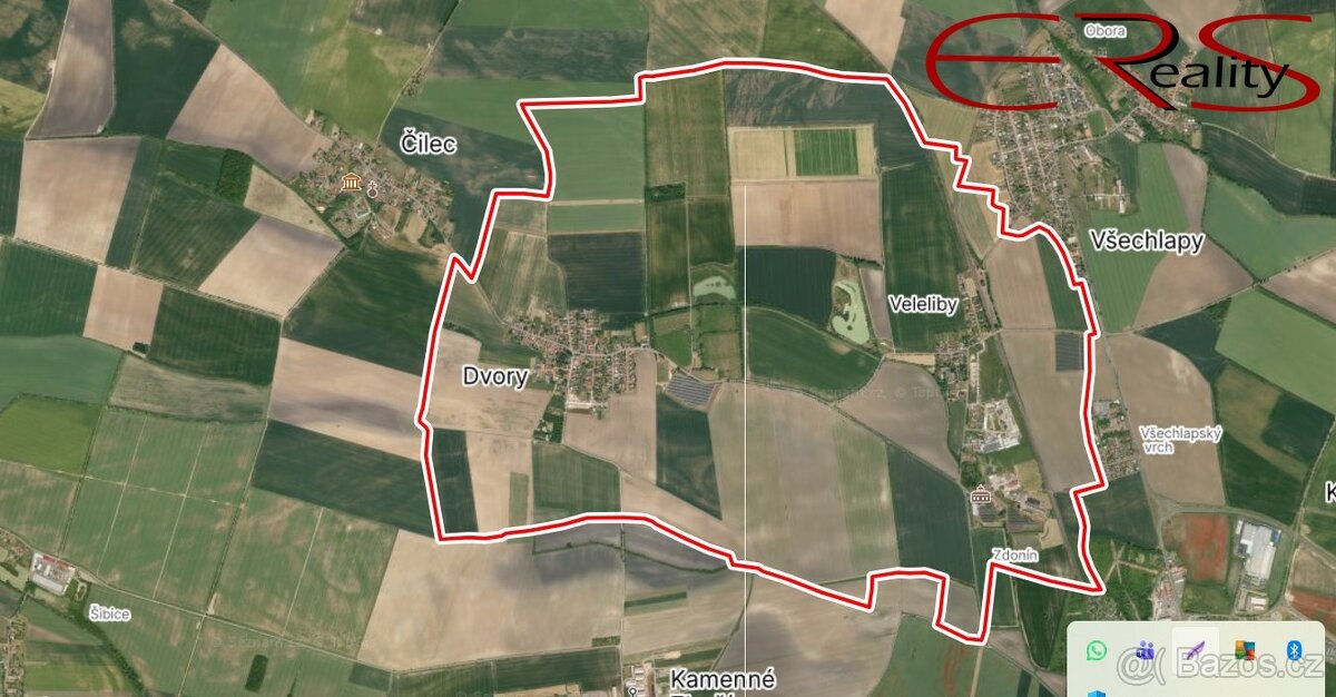 Prodej pole 14 829 m², Dvory, ev.č. 00638 - 2