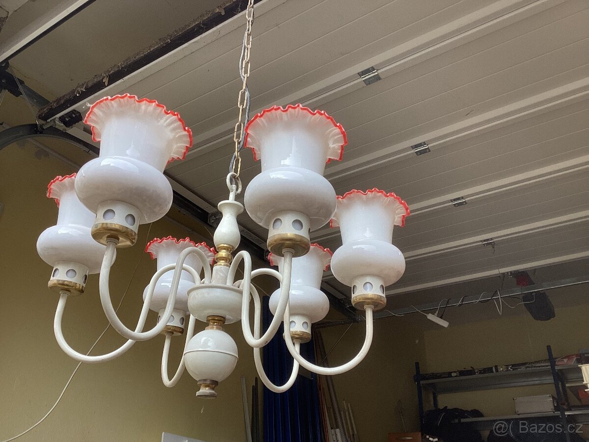 Rustikální lustr - 2