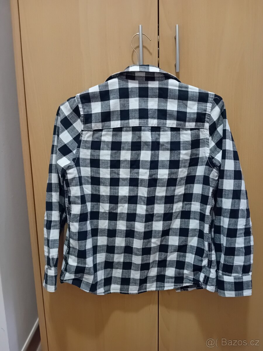 Dívčí kostkovaná košile - 2