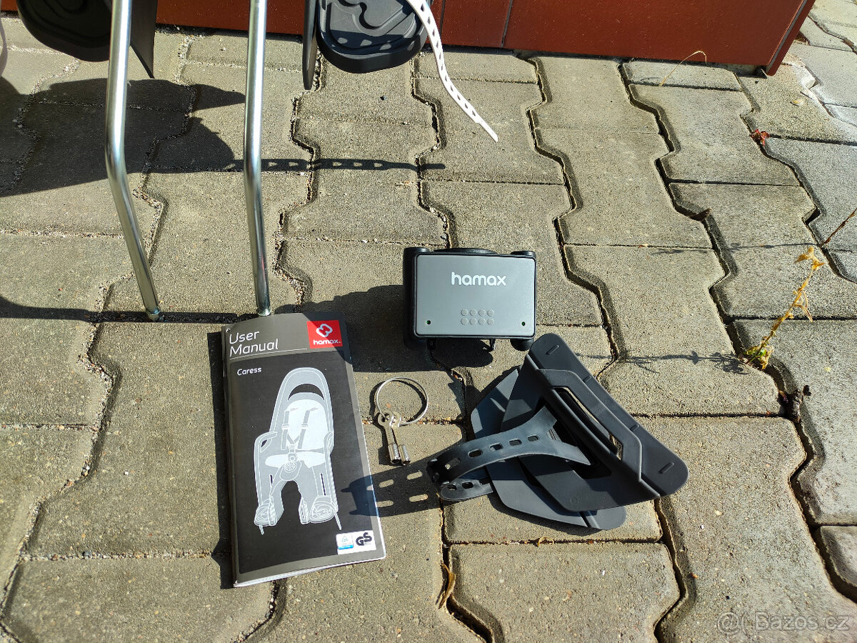 Dětská sedačka HAMAX Caress Dark Grey/Red - 2