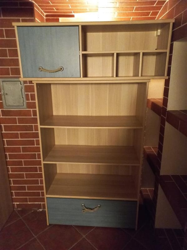 Skříň, knihovna, - 2