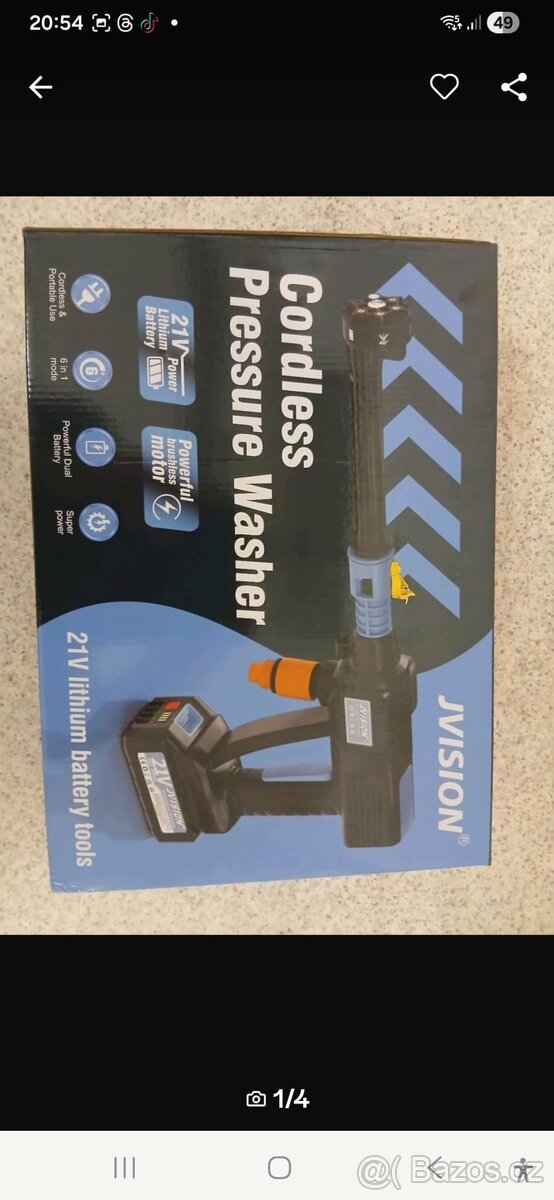 Akku tlakový čistič - 2