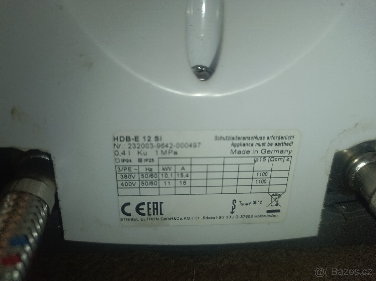 Průtokový ohřívač - 2